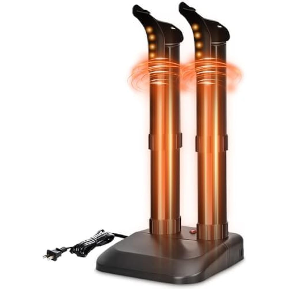 TRUSTECH Electric Boot Dryer - Shoe Dryer with Switch Control, Fast Drying and Overheat Protection, Constant Temperature & Super Quiet, Suitable for Snow Boots, Socks and Shoes